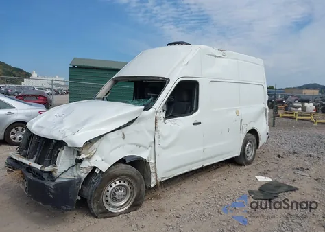 2013 Nissan Nv Cargo Nv2500 Hd S V6 z USA, uszkodzony, nr VIN 1N6BF0LX7DN108735